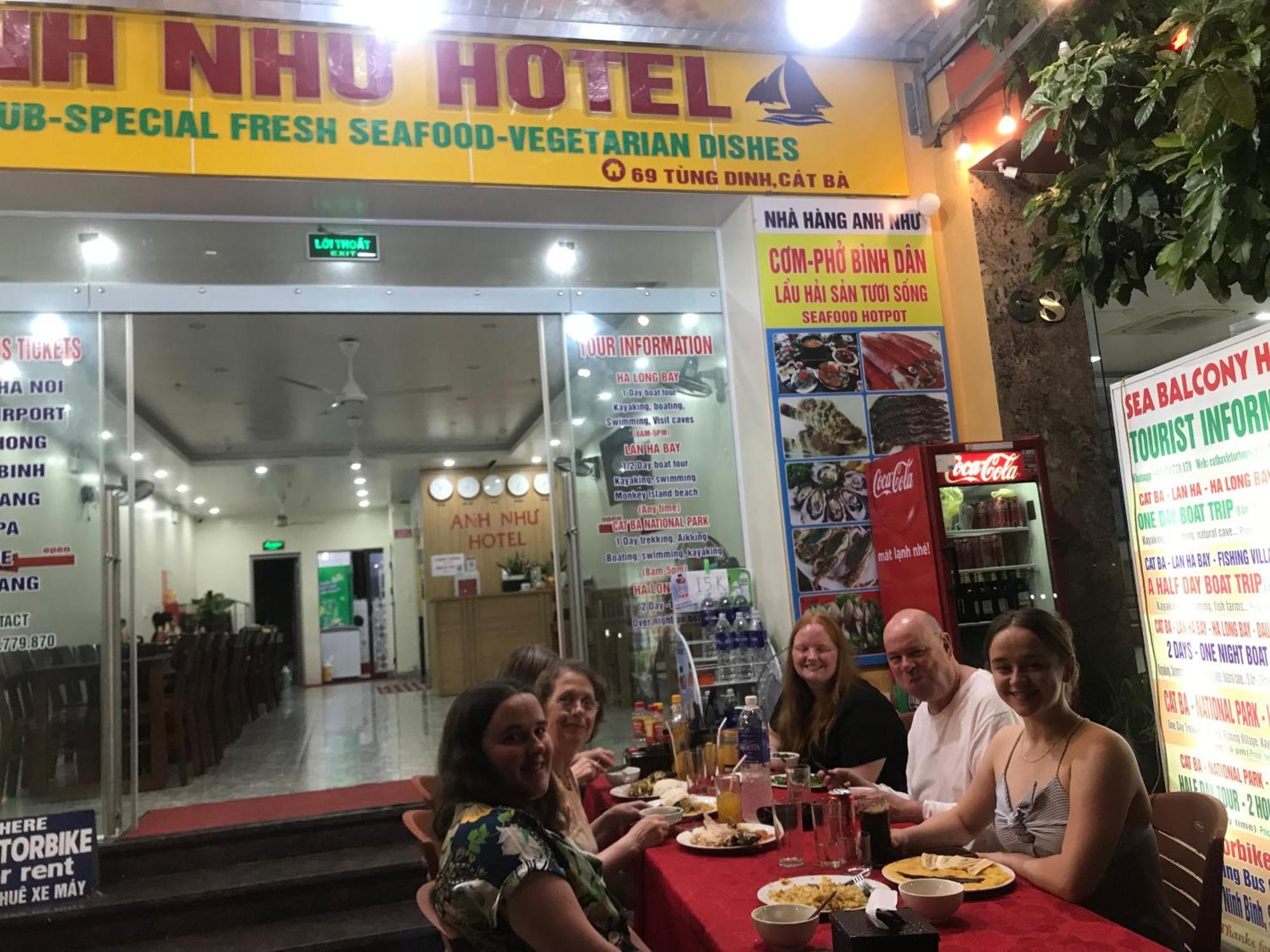 Anh Nhu Hotel Chan Chau Exterior foto